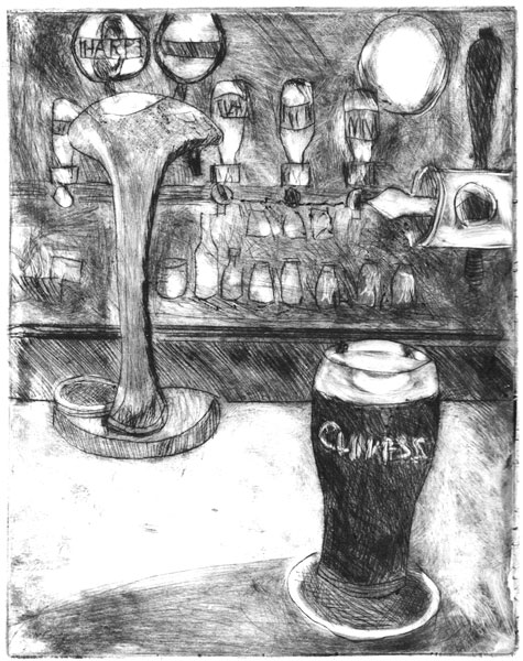 A Pint on the Bar by Bruce Morrow